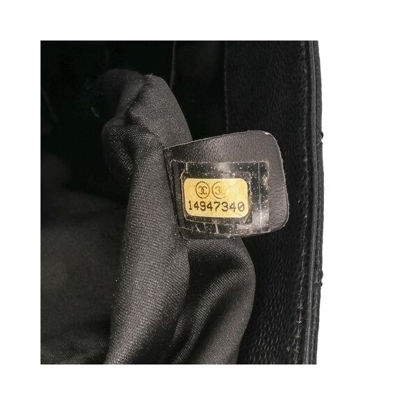 Pre Loved Chanel Quilted Tote Bag Women Black - Picture 6 of 8